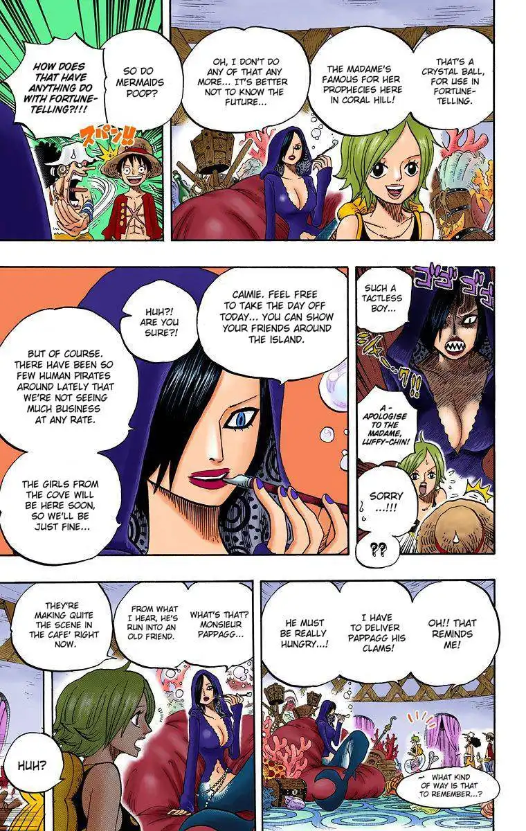 One Piece - Digital Colored Comics Chapter 610 8